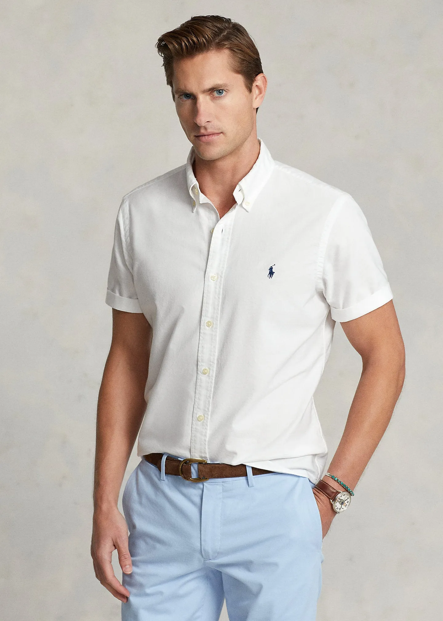 Short Sleeve Oxford Shirt